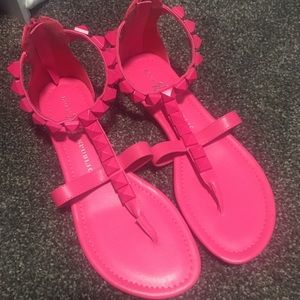Hot Pink Rock & Republic sandals Size 8